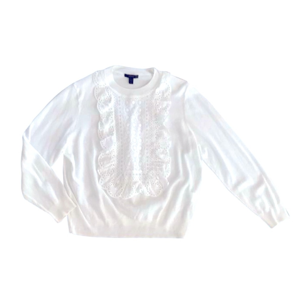 J Crew Lace Sweater
